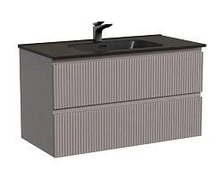 Sancos Тумба с раковиной Snob T 90 doha soft раковина Element 91 CN7002MB – фотография-1