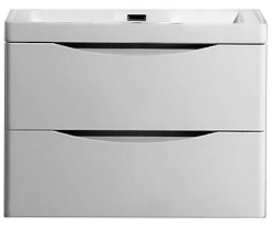 BelBagno Тумба для умывальника подвесная ANCONA-N 600 Bianco Lucido – фотография-1