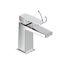 Tokito Смеситель для раковины AKARI хром TOK-AKA-1011 – фотография-5