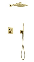 Sancos Душевой комплект Linn SC9022BG брашированное золото PVD покрытие