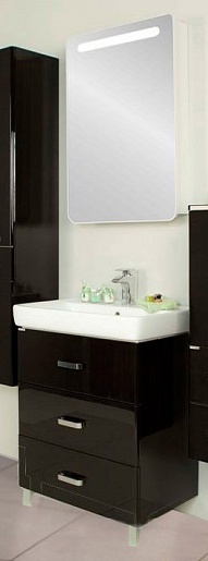 Акватон Мебель для ванной Америна 60 М L черная – фото-1