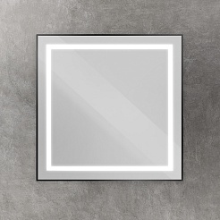 BelBagno Зеркало SPC-KRAFT-800-800-SENS-NERO – фотография-6