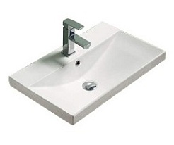 Equil Тумба с раковиной Corner 60 2 ящика подвесная белая – фотография-4