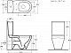 Керамин Унитаз-компакт Бари R двухрежимный с сиденьем дюропласт Микролифт – фотография-12