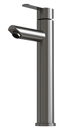 Mixline Смеситель для раковины 35k MLSS32-042 "Stainless" высокий излив – фотография-2