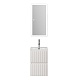 BelBagno Тумба под раковину Uno mini 40 подвесная Bianco Opaco – фотография-24