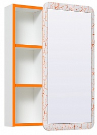 Runo Мебель для ванной Капри 55 оранжевая – фотография-3