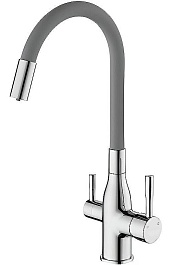 Frap Смеситель для кухни H69 F4396 хром – фотография-1