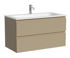 Sancos Тумба под раковину Folk 90 капучино – фотография-1