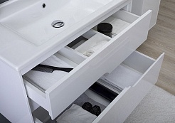 Aquanet Мебель для ванной Модена 75 белая – фотография-7