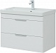 Aquanet Мебель для ванной Ирис New 80 2 ящика подвесная белая глянцевая – картинка-22