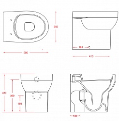 ArtCeram Унитаз приставной Smarty 2.0 SMV002 безободковый с микролифтом – фотография-4