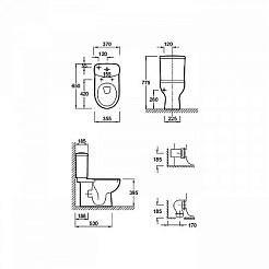 Jacob Delafon Бачок унитаза Panache E1368-00 – фотография-2