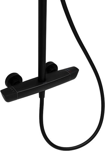 Allen Brau Душевая стойка Infinity 5.21032-31 черный матовый – картинка-5