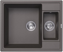 Florentina Мойка кухонная Липси 620 К серый шелк – фотография-1
