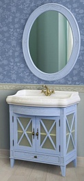 Атолл Мебель для ванной Ретро 80 blue – фотография-1