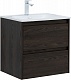 Aquanet Мебель для ванной Nova Lite 60 (Арт) подвесная дуб черный – фотография-19