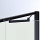RGW Душевой уголок Stilvoll SV-145B (SV-05B + Z-050-2B) 80x100 профиль черный стекло прозрачное – фотография-10