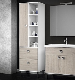  Пенал Квинта L белый/орегано (светлый) – фотография-3