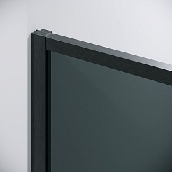Grossman  Душевой уголок Galaxy 100x80x195 профиль графит сатин стекло тонированное – фотография-2