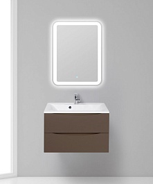 BelBagno Тумба с раковиной MARINO 750 Cioccolato Opaco – фотография-4