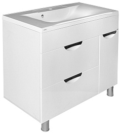 Mixline Тумба под раковину Этьен 90 с б/к – фотография-1