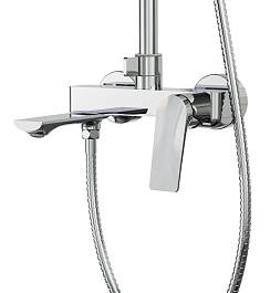 Tokito Душевая система RAIN хром TOK-RAI-1017 – фотография-8