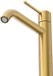 Cezares Смеситель для раковины чаши Relax RELAX-LC1-BORO-W0 брашированное золото – фотография-3