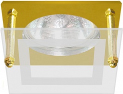 Feron Встраиваемый светильник BS3159-P2-9 золото – фотография-1
