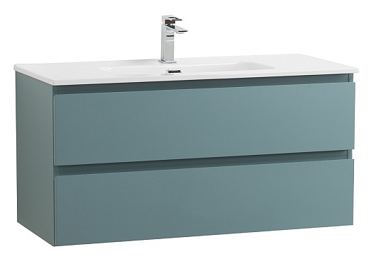 BelBagno Тумба под раковину Kraft 100 подвесная Голубой матовый – фото-1