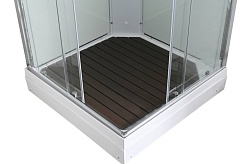 Avacan Душевая кабина 90/90 K2090LED прозрачная – фотография-3