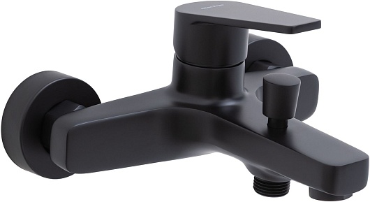 Allen Brau Смеситель для ванны Eclipse 5.E1003-31 черный матовый – фото-1