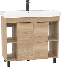 Onika Тумба с раковиной Легран 90 дуб галифакс – фотография-2