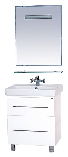 Misty Мебель для ванной Елена 70 белая – фото-1