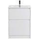 BelBagno Мебель для ванной Kraft 60 напольная Bianco Opaco раковина BB600ETL – картинка-29
