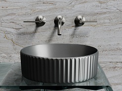 Ceramicanova Мебельная раковина Element 36 CN6057MDH тёмный антрацит матовый – фотография-4