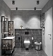Sanflor Мебель для ванной Бруклин 60 подвесная бетон пайн экзотик/черный муар – фотография-23