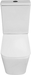 Azario Унитаз-компакт Indor AZ-T004B-R безободковый с бачком с сиденьем микролифт белый – фотография-4
