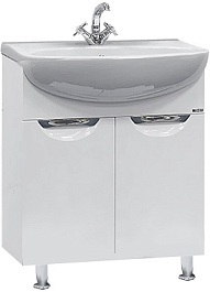 Misty Тумба с раковиной Ева 60 – фотография-1