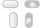 Aquanet Зеркало Контур 50x100 Led TX с подсветкой и антизапотеванием черное – картинка-22