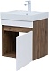 Aquanet Мебель для ванной Оптима 50 подвесная дуб рустикальный/белый сатин – фотография-37