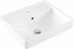 Aquanet Мебель для ванной Ирис New 50 подвесная белая глянцевая – фотография-13