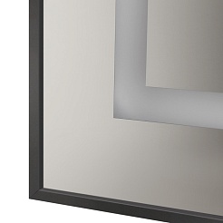 BelBagno Зеркало SPC-KRAFT-900-800-SENS-NERO – фотография-3