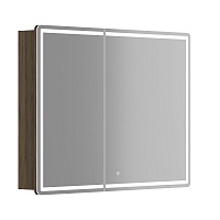 Sancos Зеркало-шкаф Mirror 100 с подсветкой MI100ECH дуб чарльстон