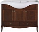 ASB-Woodline Мебель для ванной Салерно 105 антикварный орех, массив ясеня – фотография-15