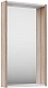 ASB-Mebel Зеркало Адель 40 белое/дуб сонома – фотография-6