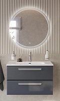 BelBagno Мебель для ванной Eco Cer-N 80 CZR-8095-80 grafito ручки серые