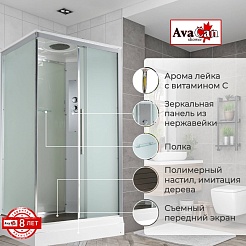 Avacan Душевая кабина 110/90 KD2911 – фотография-3