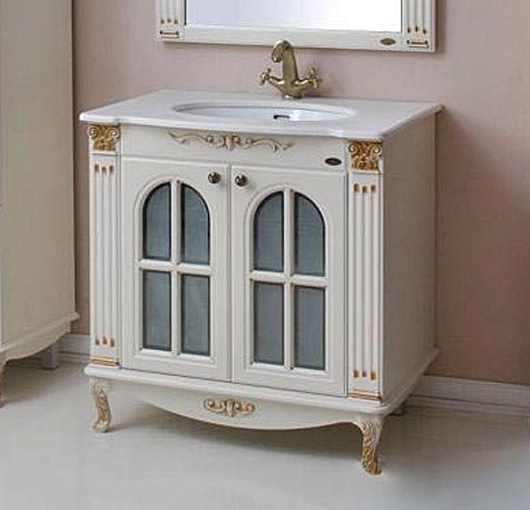 Атолл Мебель для ванной "Венеция" dorato – фотография-4