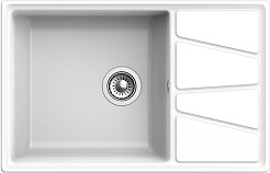 Granfest Мойка кухонная GF-V780L иней – фотография-2